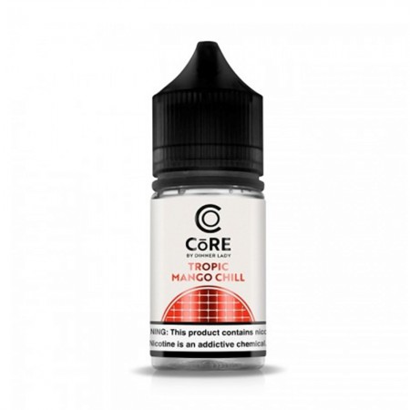 Foto do Produto Essencia Vape Dinner Lady Core Salt Tropic Mango Chill 50mg 30ml
