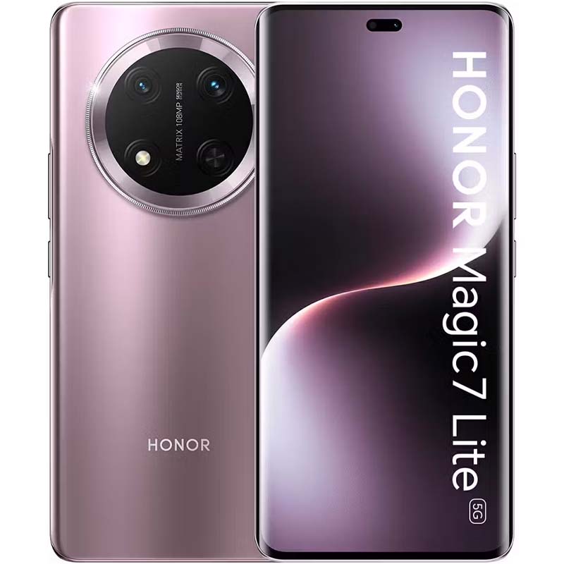 Foto do Produto Smartphone Honor Magic7 Lite BRP-NX1 DS 5G NFC 6.78" 12/512GB - Titanium Purple