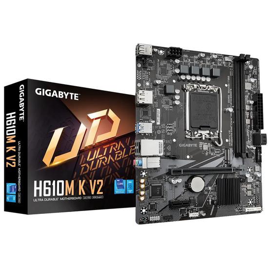 Foto do Produto Placa Mãe Gigabyte H610M K V2 Intel Soquete LGA 1700