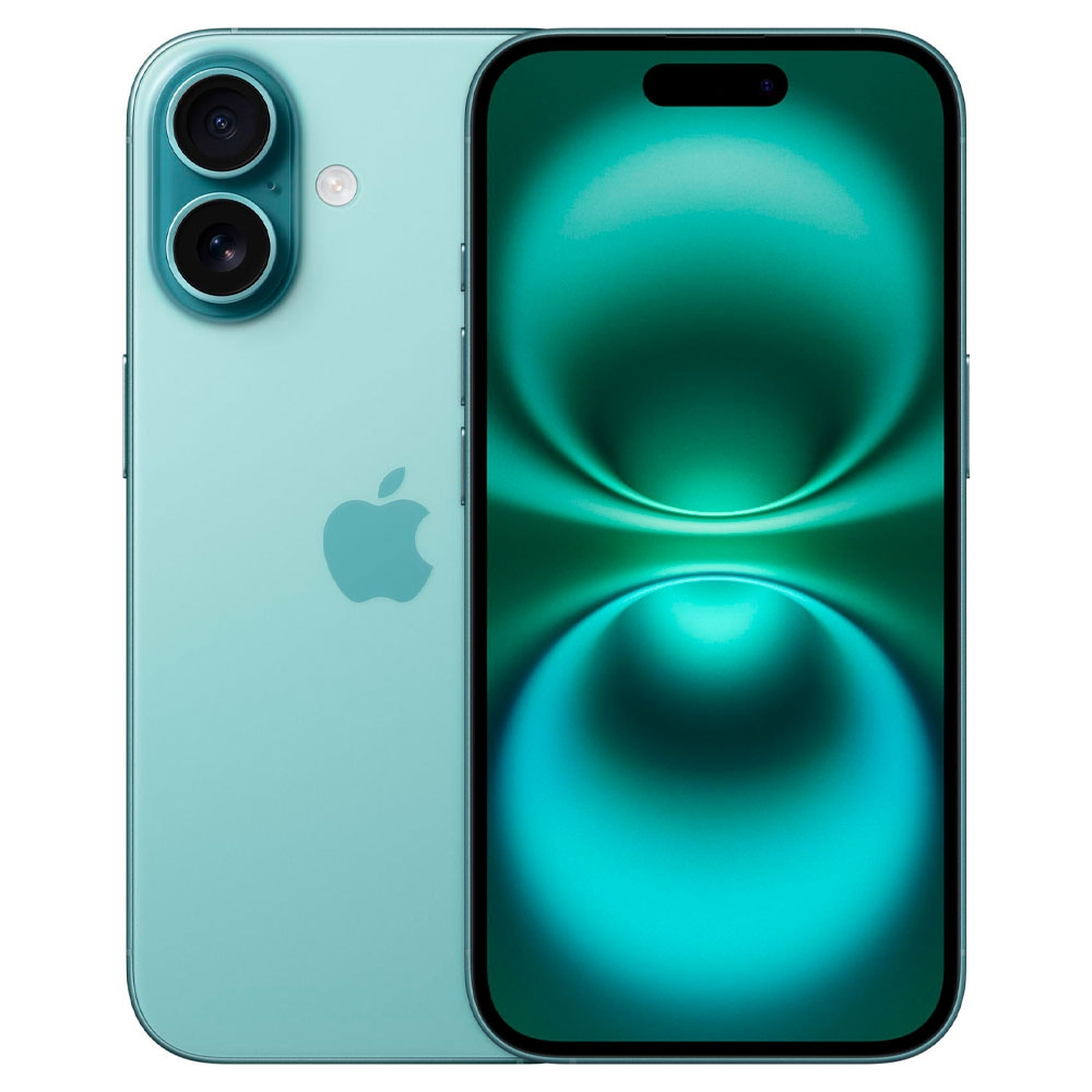 Foto do Produto Celular Apple iPhone 16 A3287HN - 8/128GB - 6.1'' - Single-Sim - NFC - Teal