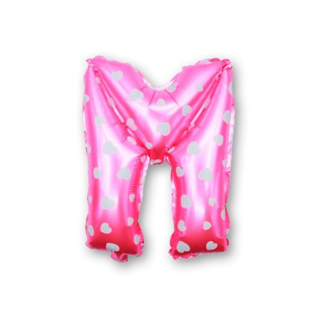 Foto do Produto Balao Letra M Pink 16 Polegadas