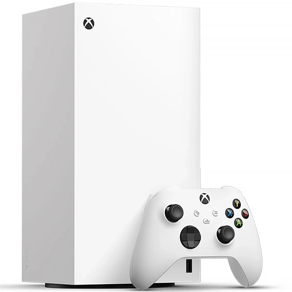 Foto do Produto Console Xbox Series X All Digital de 1TB Microsoft 1882 Bivolt - Branco (Refurbished)