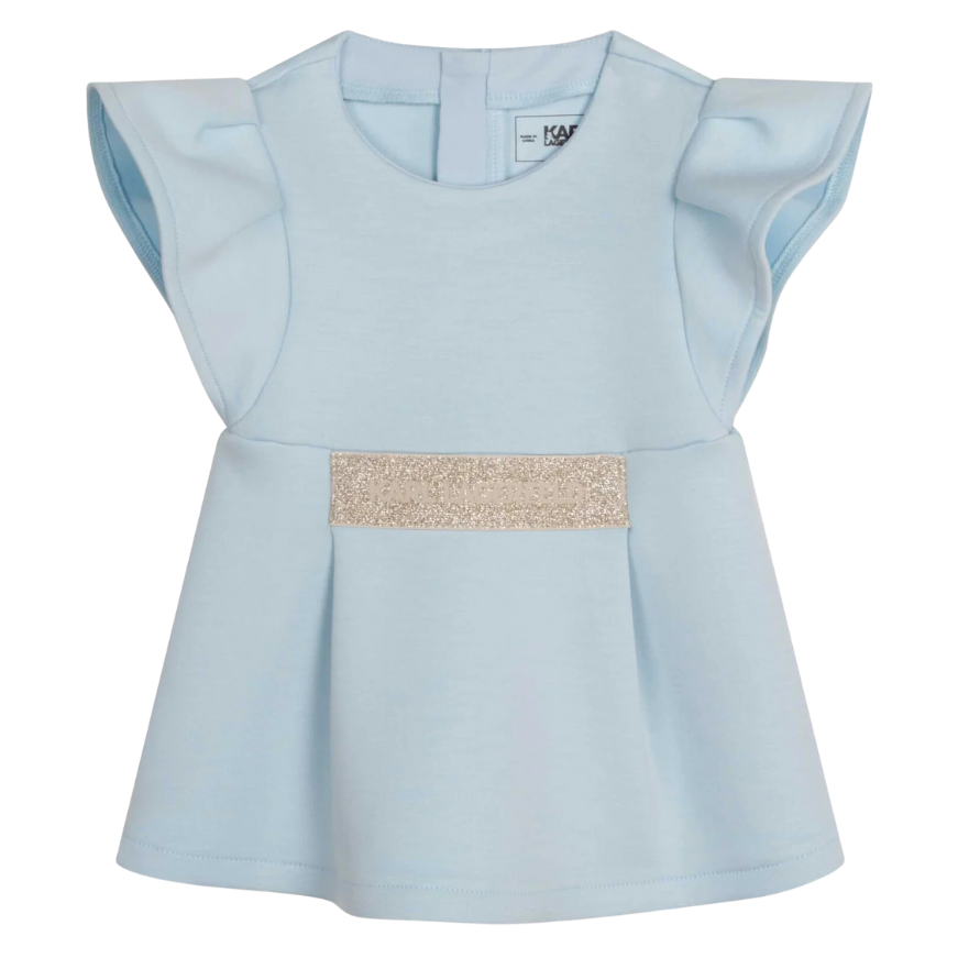 Foto do Produto VESTIDO KARL LAGERFELD KIDS Z92030 AZUL