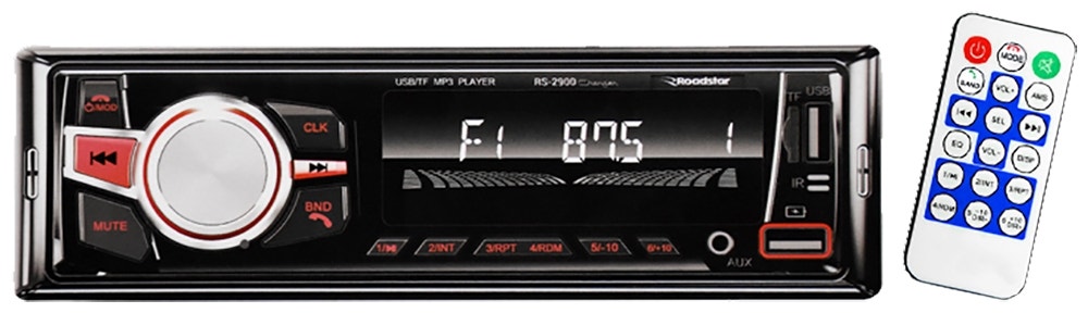Foto do Produto Toca Radio Automotivo Roadstar RS-2900 Charger MP3/USB/SD/BT