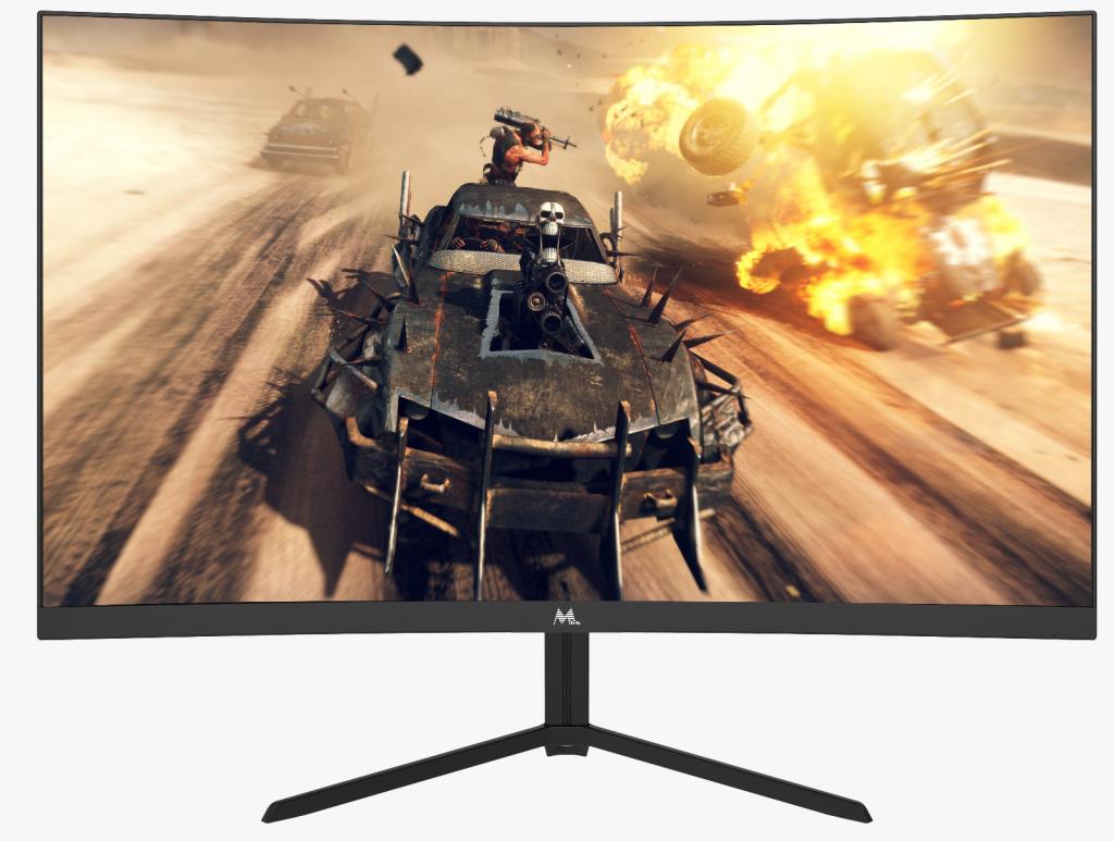 Foto do Produto Monitor Led 24" Mtek M24sfv165c Gamer 165hz Curvo Rgb