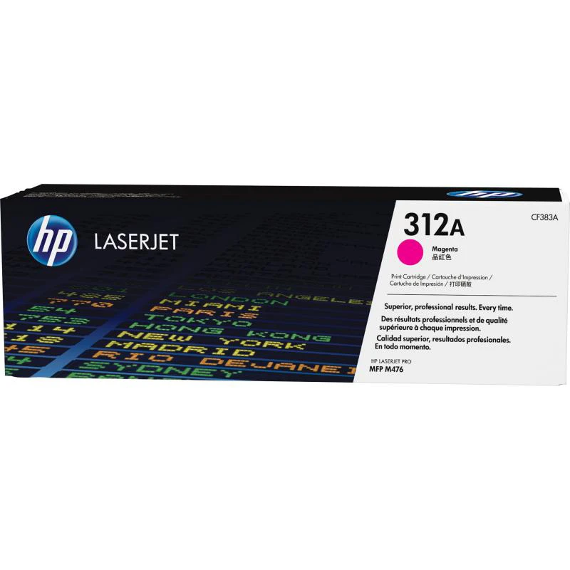 Foto do Produto TONER HP 312A CF383A Magentsa ( Impressora LaserJet PRO MFP M476 )