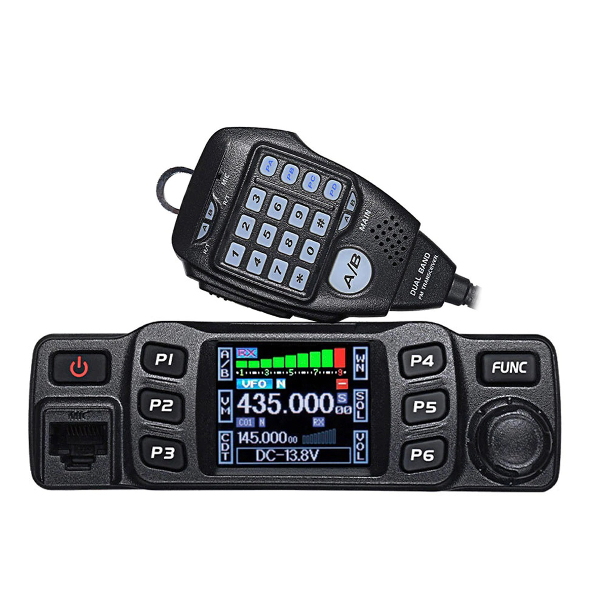 Foto do Produto Rádio Amador Voyager VR-778UV - 250 Canais - VHF/UHF - Preto