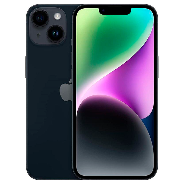 Foto do Produto Apple Iphone 14 128Gb Midnight A2882 (Fis+Esim) Hn