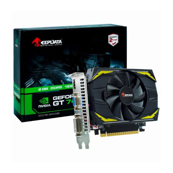 Foto do Produto Placa De Video VGA Keepdata GT740 2GB DDR5