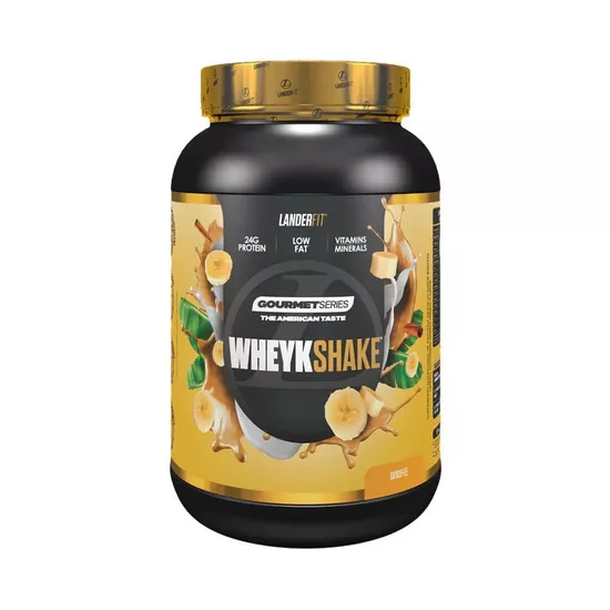 Foto do Produto Whey LanderFit Wheykshake Gourmet Banoffee 450G