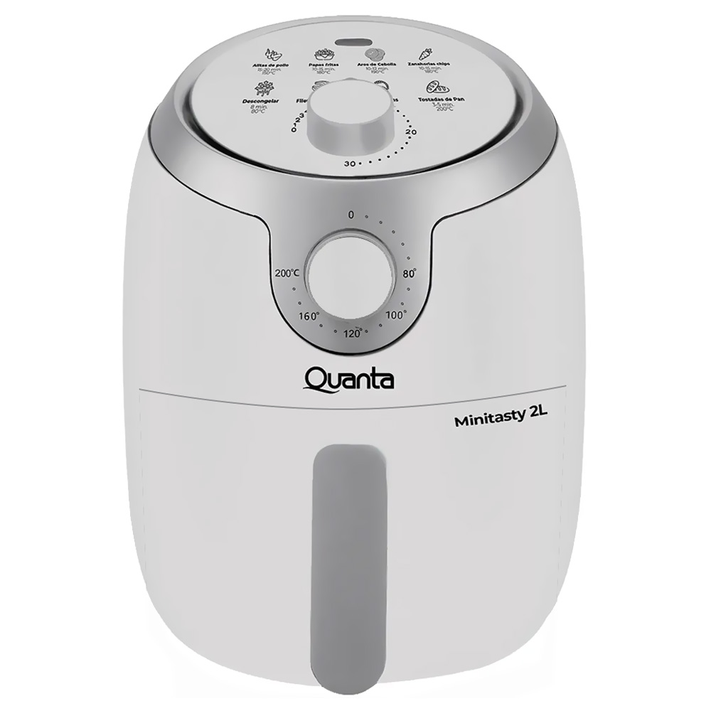 Foto do Produto Fritadeira Eletrica Air Fryer Quanta QTAF230 2L / 220V - Branco