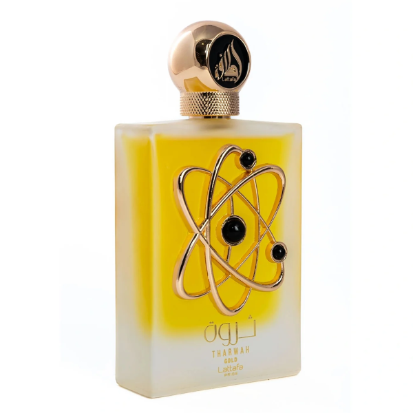 Foto do Produto Perfume Lattafa Tharwah Gold Unissex EDP 100ml