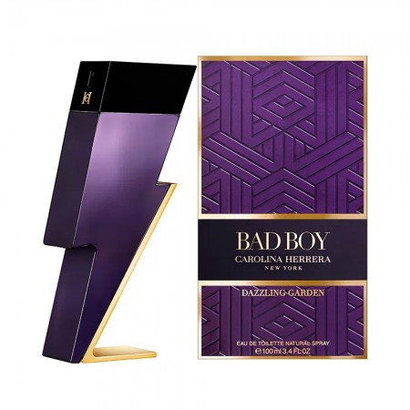 Foto do Produto Perfume Carolina Herrera Bad Boy Dazzling Garden EDT Masculino 100ml