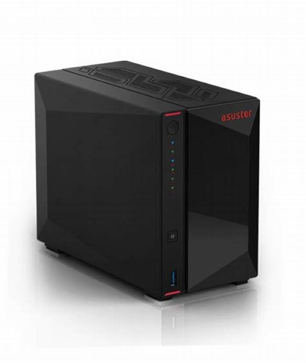 Foto do Produto SERVIDOR NAS ASUSTOR AS5402T QC2.0/2BAY/4GB/2X2.5-GBLAN/HDMI/3USB32/HD35/H25/SS