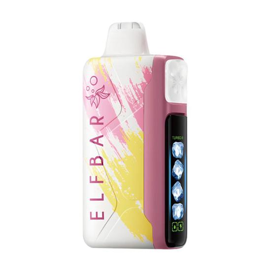 Foto do Produto Vaper Descartável Elfbar Ice King 40K Cherry Strazz 40000 Puffs