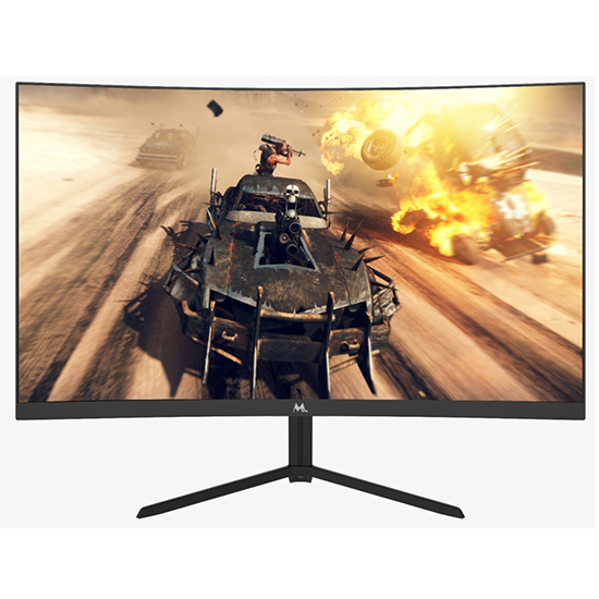 Foto do Produto Monitor Mtek LED M24SFV165C Full HD 24" Curvo