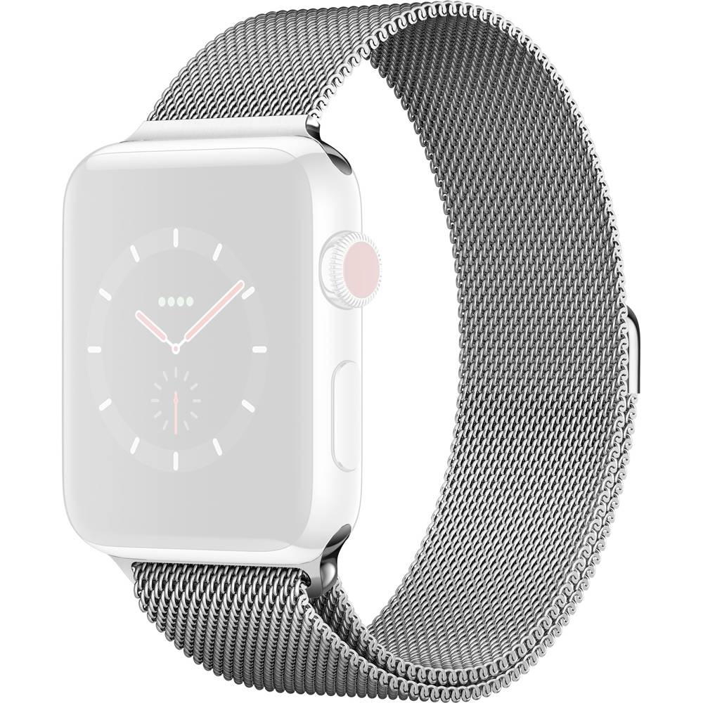 Foto do Produto Pulseira Apple Milanese Loop Silver 44mm 4Life
