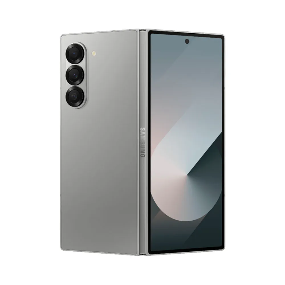 Foto do Produto SAMSUNG CEL SM Z FOLD6 F956B. 7.6" DS 5G 12/512GB GAR GLOBAL SILVER