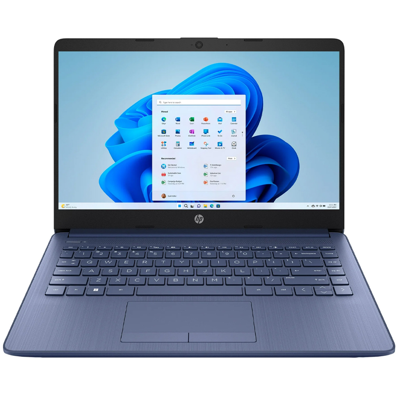 Foto do Produto Notebook HP Stream 14-CF2111WM 14" Intel Celeron N4120 4/64GB W11H - Blue