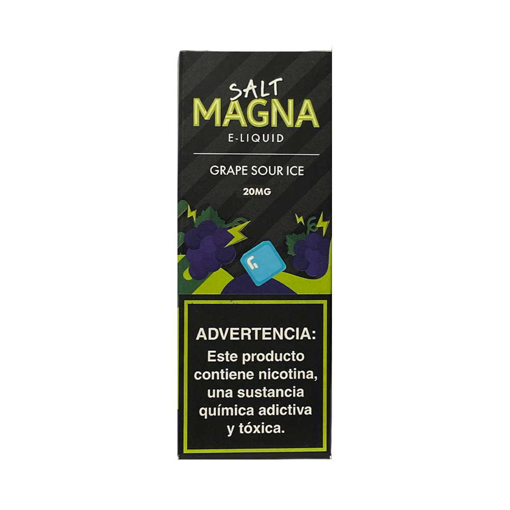Foto do Produto ESENCIA MAGNA NIC SALT GRAPE SOUR ICE 20MG 30ML