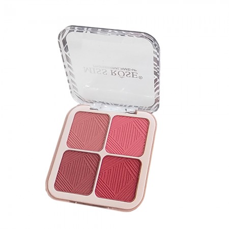 Foto do Produto Mini Paleta de Blush Miss Rose 7004053Y3 4 Cores