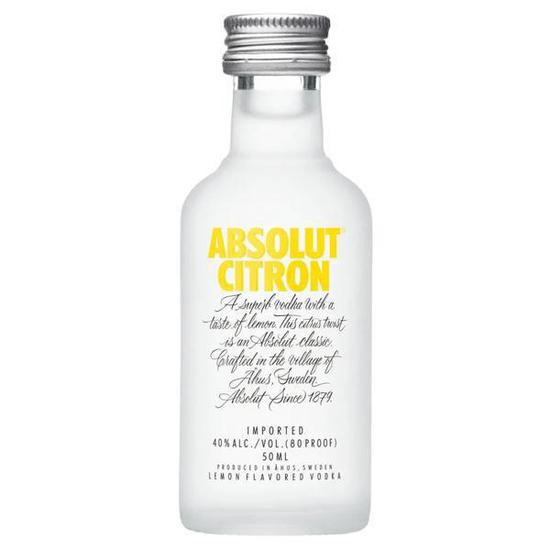 Foto do Produto Vodka Absolut Citron 50ML