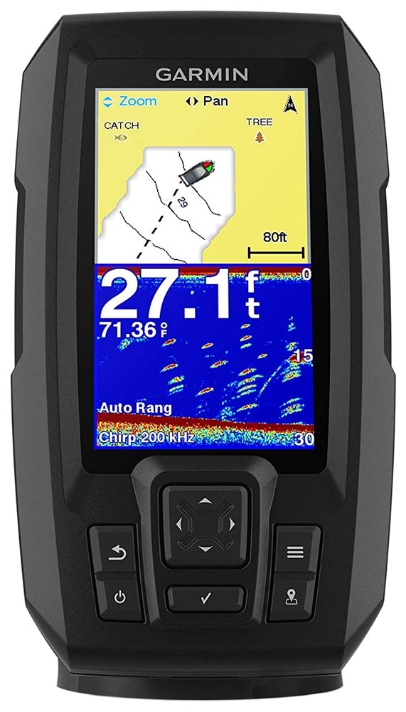 Foto do Produto GPS Sonar Garmin Striker 4 Plus com Transdutor Tela 4.3" 010-01870-01