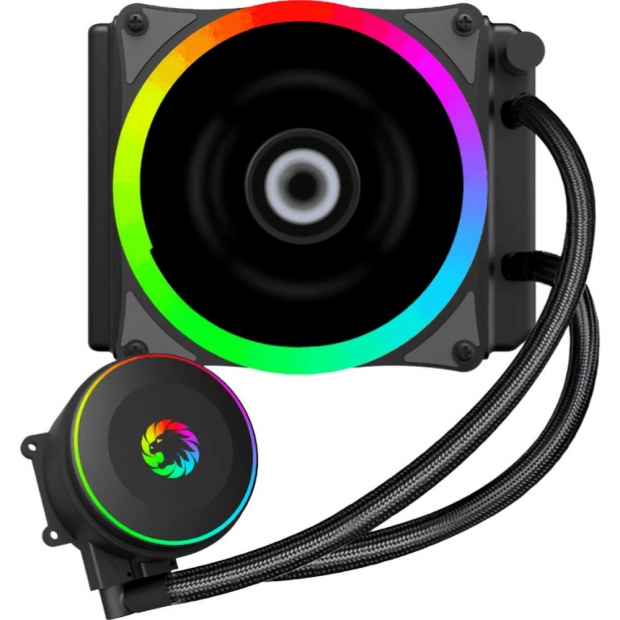 Foto do Produto COOLER CPU GAMEMAX ICEBURG LIQUID 120 RGB BLACK *G