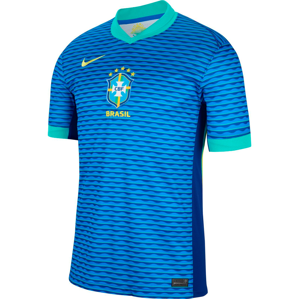 Foto do Produto Camiseta Nike Masculino Brasil Dri-Fit M Azul - FJ4283458