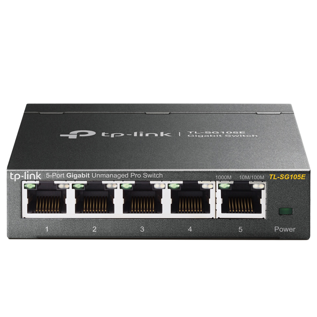 Foto do Produto Switch TP-Link Easy TL-SG105E - 5 Portas - 1000MBPS - Cinza
