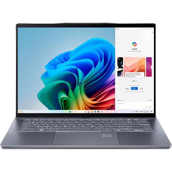 Foto do Produto Notebook Acer Swift 14 AI SF14-11T-X3RZ Snapdragon X Elite 3.4GHz / Memória 16GB / SSD 1TB / 14.5" / Windows 11