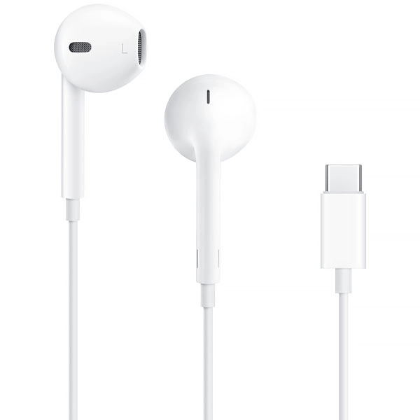 Foto do Produto Fone de Ouvido Apple EarPods A3046 MTJY3TU com Microfone - Branco