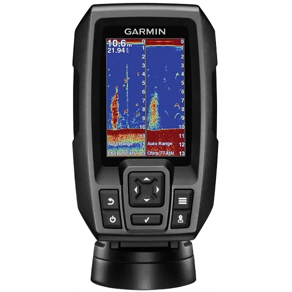 Foto do Produto GPS Esportivo Garmin Striker 4 + Transducer 010-01550-01 de 3.5" - Preto