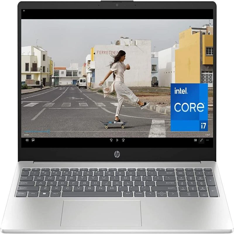 Foto do Produto Notebook HP 15-FD0099NR Intel Core i7-1355U 5,00GHz 13ª Generación / Tela Full HD 15.6" / 16GB de Ram / 512GB SSD - Prata