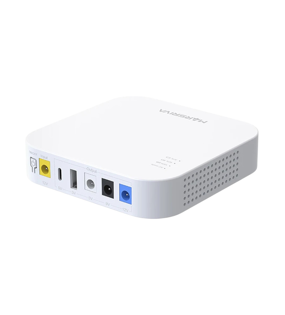 Foto do Produto NOBREAK UPS SMART MINI DC KP4 18W 3*DC+2*USB-A/C MARSRIVA