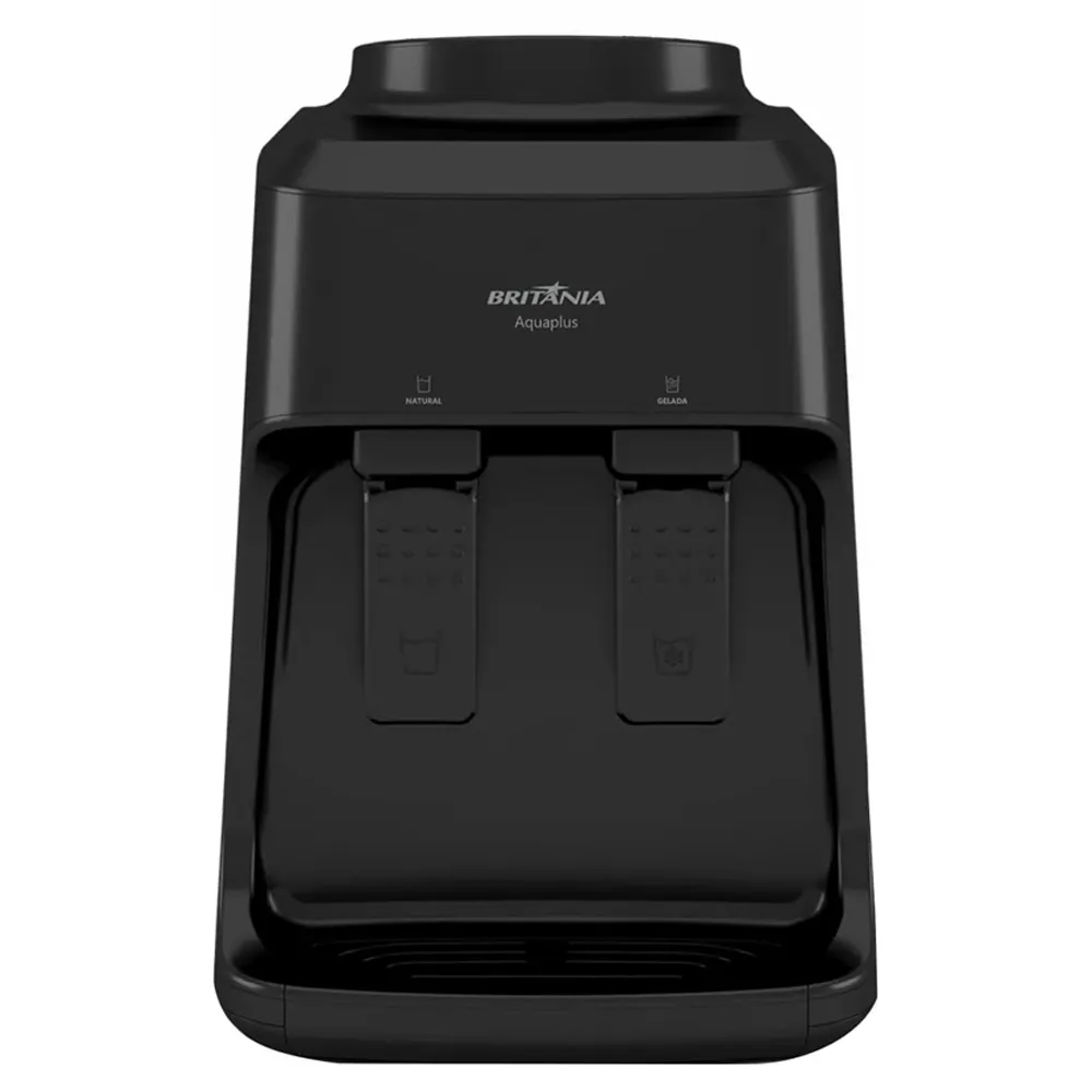 Foto do Produto BRITANIA BEBEDERO DE MESA BBE12P NAT/FRIO/ SEDA BIVOLT NEGRO