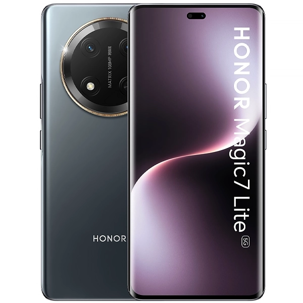 Foto do Produto Celular Honor Magic7 Lite BRP-NX1 NFC Dual SIM de 512GB/12GB RAM de 6.78" 108+5MP/16MP - Titanium Black