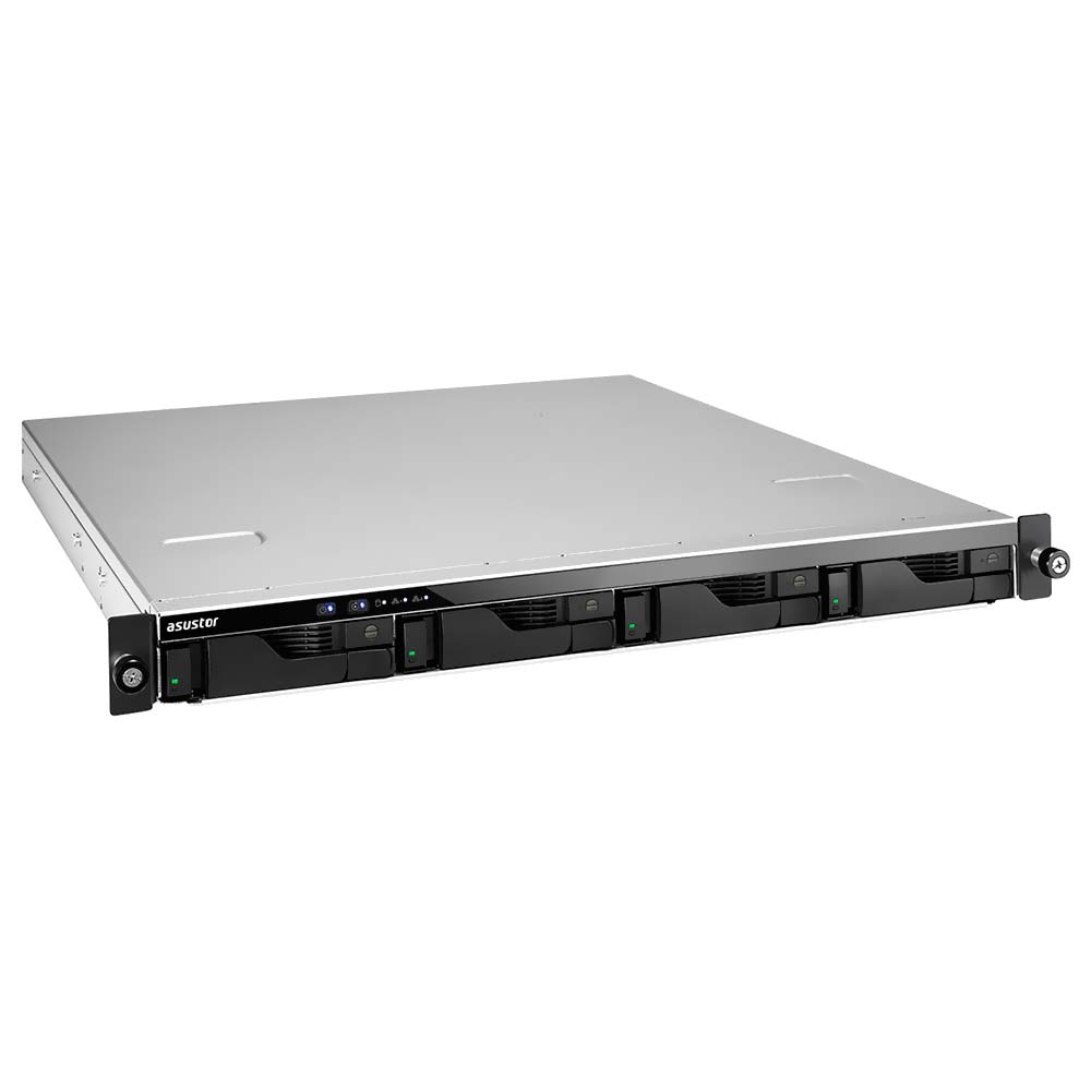 Foto do Produto Servidor Nas Storage Asustor AS6504RS Lockerstor Rack Mount 1U 4RS/4RD / 4 Baias