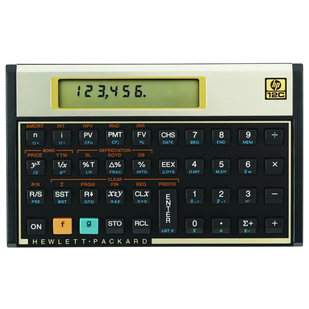 Foto do Produto Calculadora Financeira HP 12C Gold Portugues / Espanhol