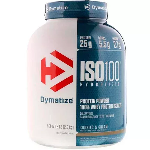 Foto do Produto Whey Dymatize ISO 100 Cookies & Cream 2.3KG