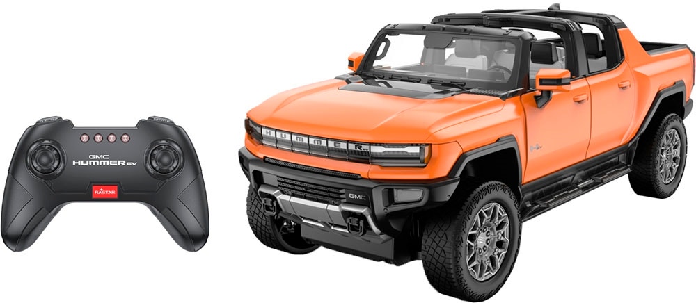 Foto do Produto Automodelo Gmc Hummer Ev Rastar 93000 (1/16) RC - Orange