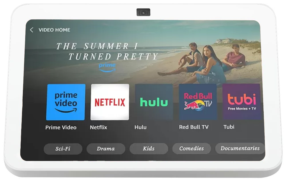 Foto do Produto Tela Smart Amazon Echo Show 8 3ra Geraçao - Glacier White