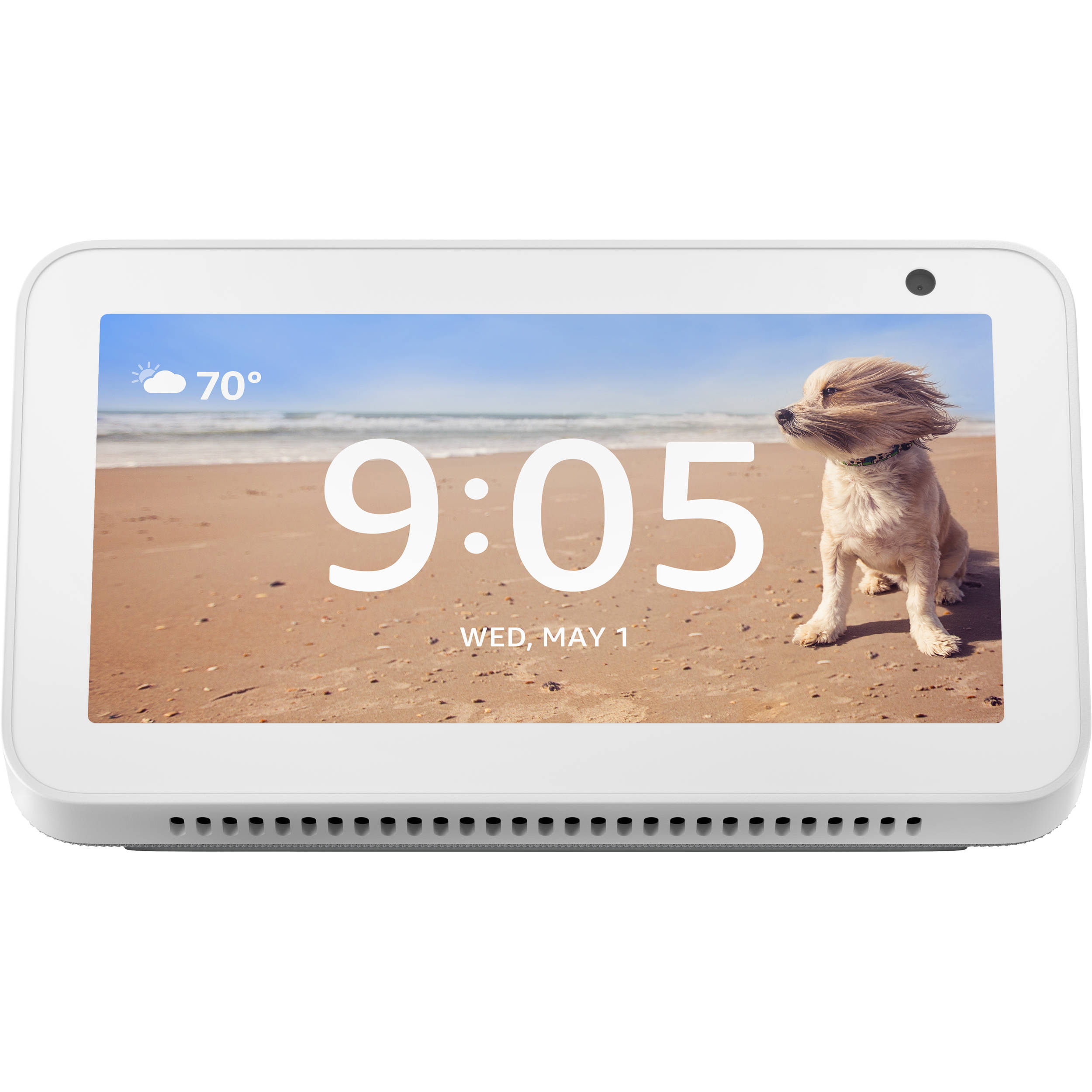 Foto do Produto Speaker Amazon Echo Show 5 - Com Alexa - 3ª Geração - Bluetooth/Wi-Fi - Branco