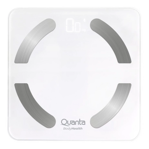 Foto do Produto Balança Digital Quanta Bodyhealth QTBCB150 para Peso Corporal / 180KG / 4 Eletrodos - Branco
