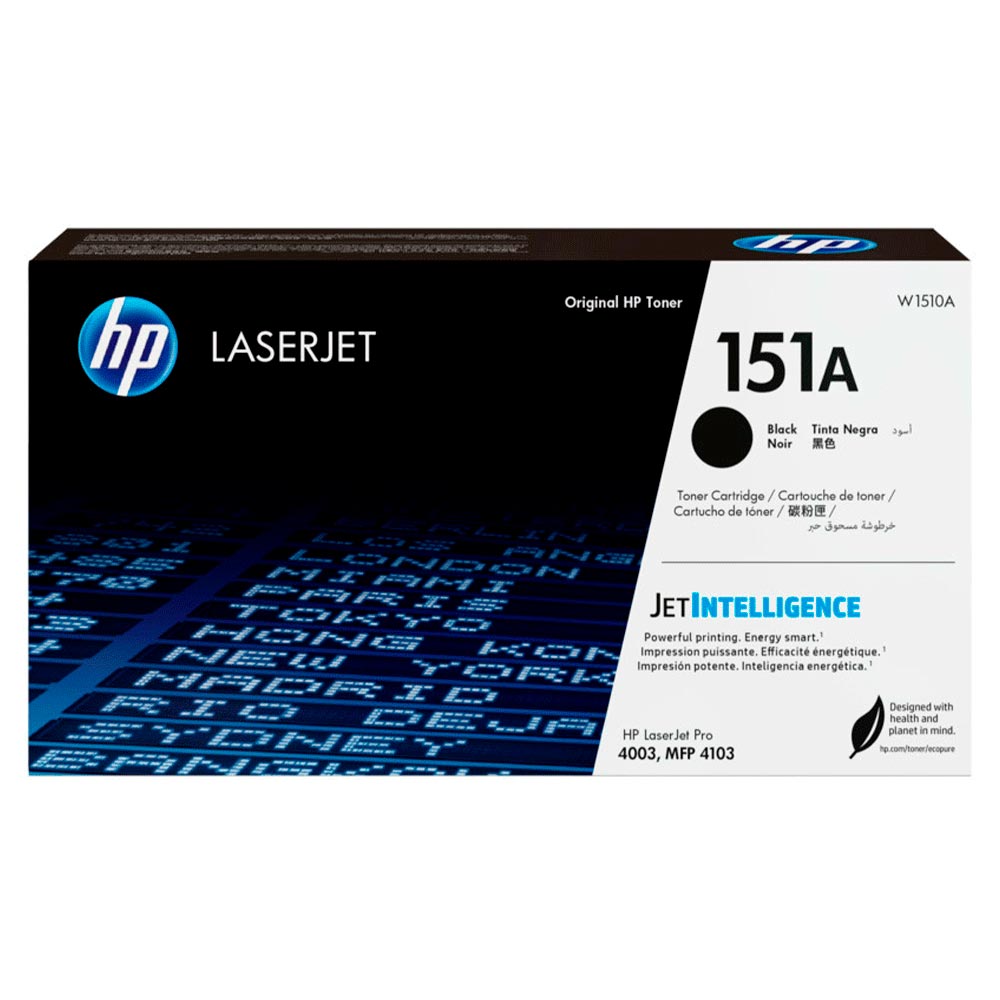 Foto do Produto Toner para Impressora HP W1510A 151A - Preto