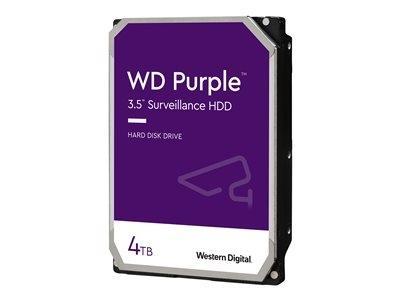 Foto do Produto HD SATA3 4TB WESTERN WD43PURZ SURVEILLANCE PURPLE