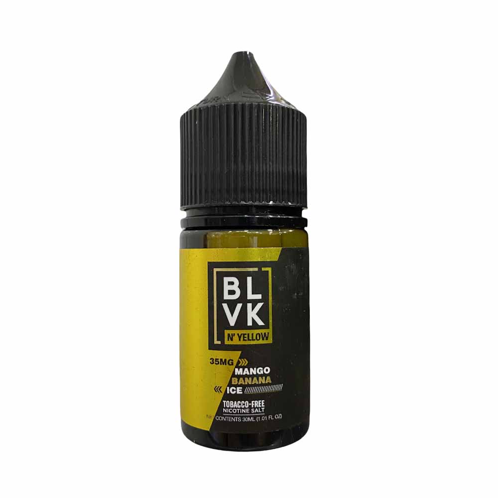 Foto do Produto Esencia Blvk Nic Salt Yellow Mango Banana Ice 35mg 30ml