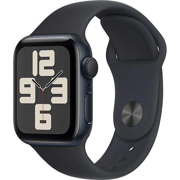Foto do Produto Apple Watch SE 2(2024) 40mm Midnight M/LMXE93LL/A