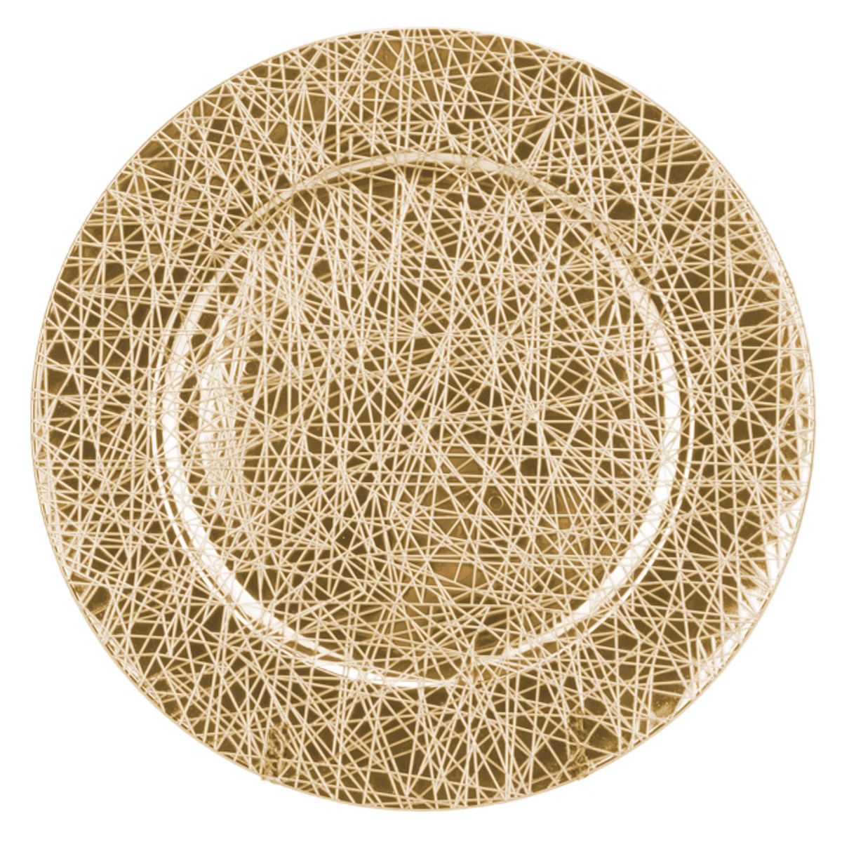 Foto do Produto SOUSPLAT REDONDO DE LUJO 33CM TRABAJADO EN ALTO RELIEVE DORA