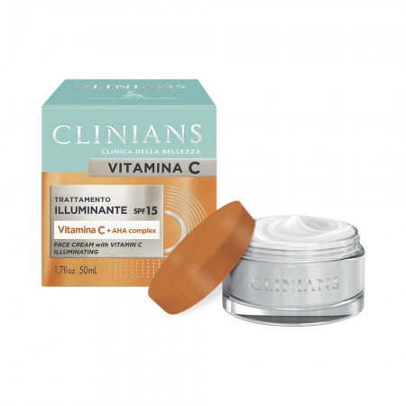Foto do Produto Creme Facial Clinians Illuminating Vitamin C SPF15 50ml